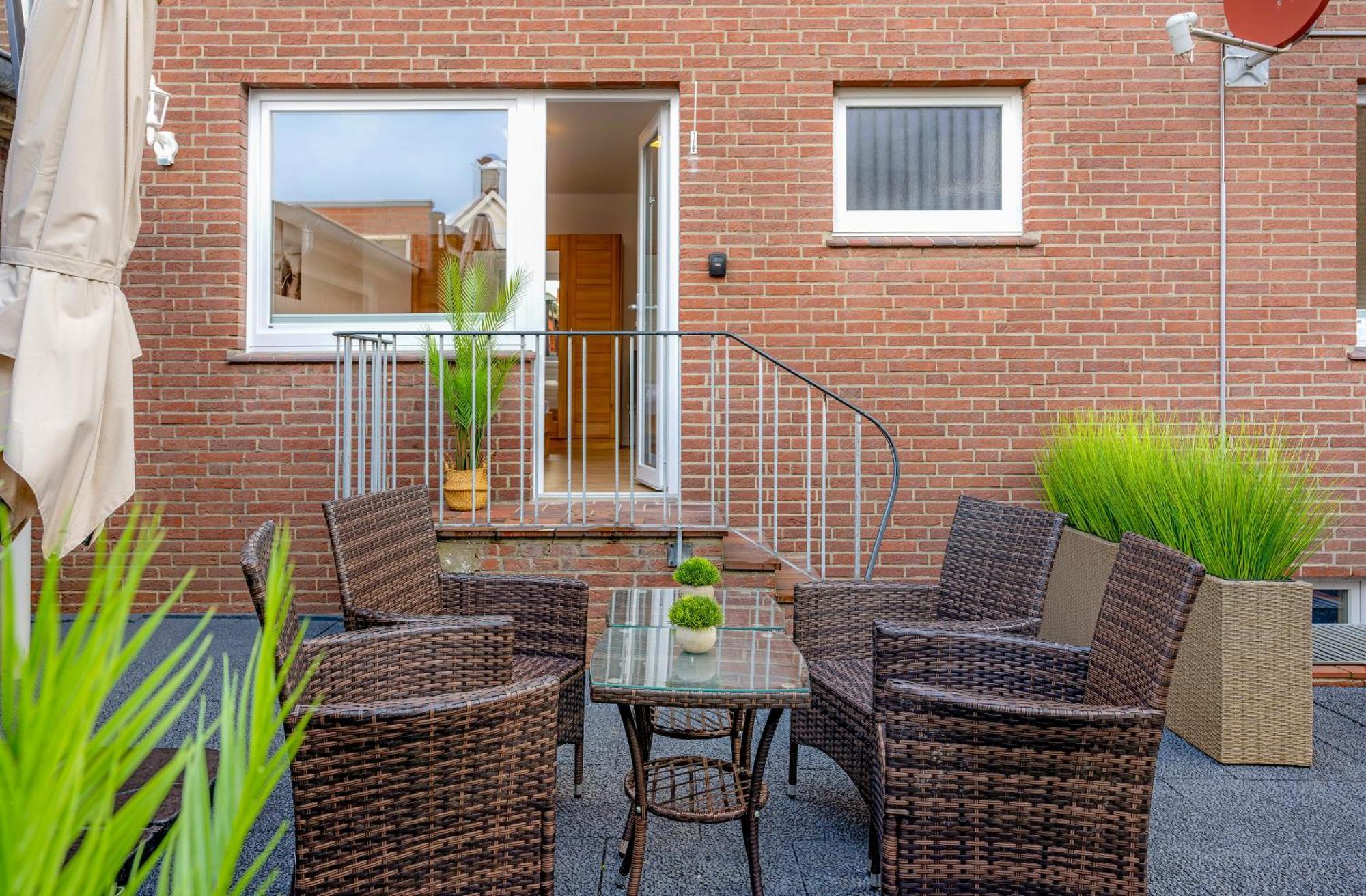 Auszeit Borkum Lejlighedshotel Eksteriør billede